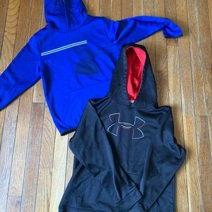 2 Boy’s Under Armour Hoodies